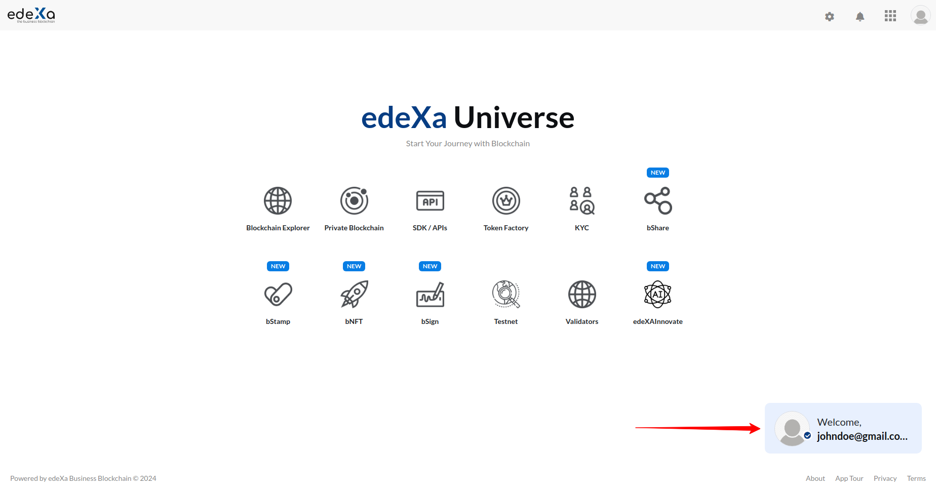 edeXa API Page